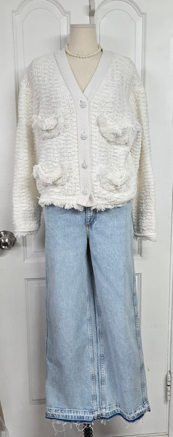 헬더 트위드가디건/세잔느 데님팬츠 상품이미지1