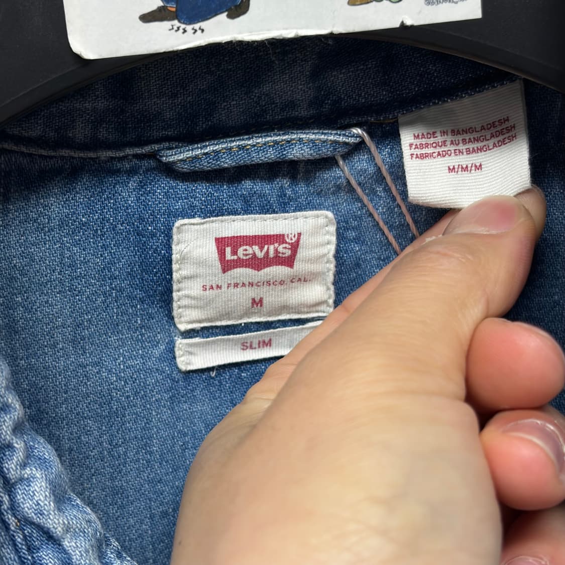 리바이스 웨스턴 데님 셔츠 상품이미지6