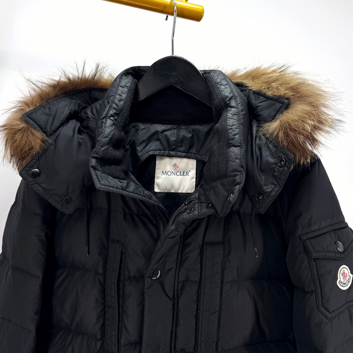 [1사이즈] 몽클레어 리비에르 패딩 후드 점퍼 블랙 상품이미지5