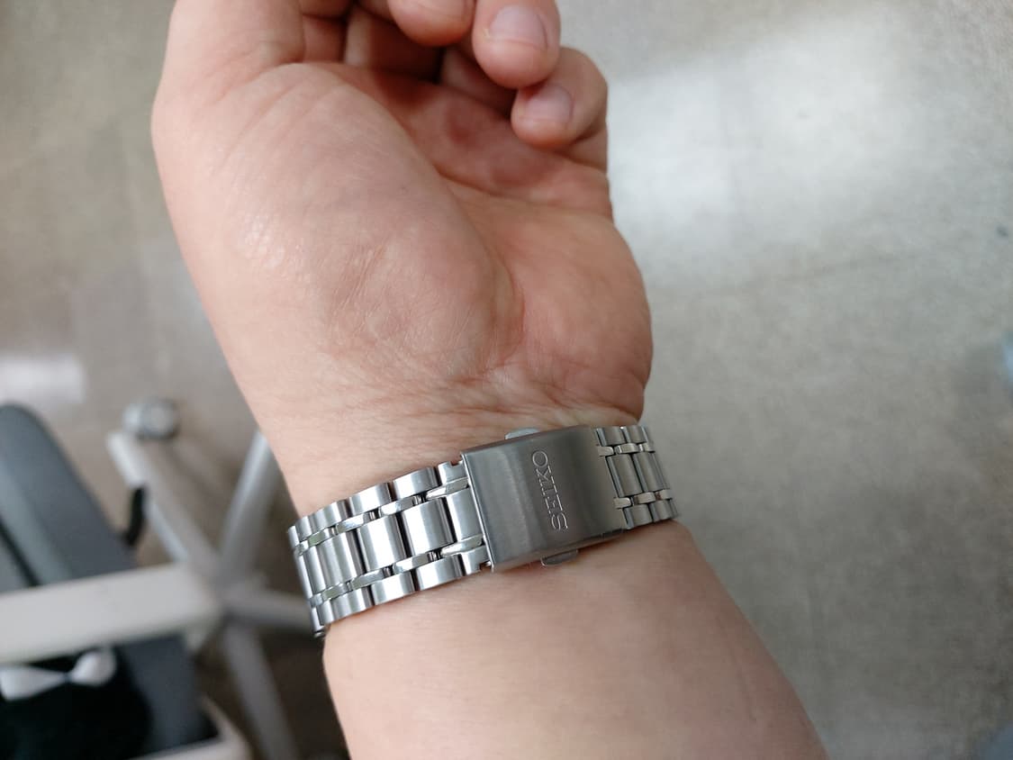 세이코 크로노그래프 그린 상품이미지5