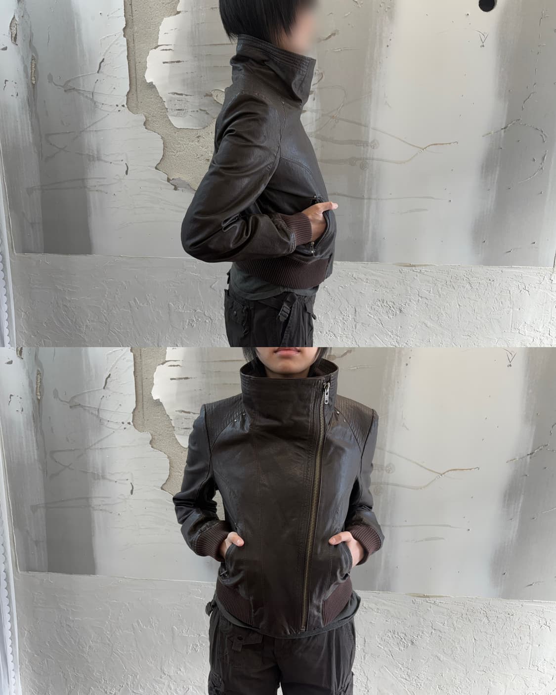 sheepskin high-neck jacket 상품이미지1