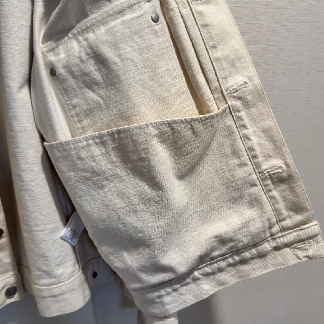 Type2 베이지 데님자켓 사이즈1 상품이미지6