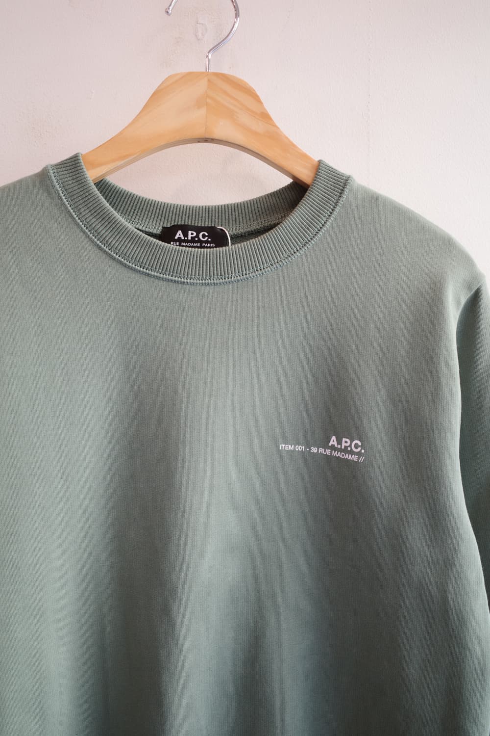 A.P.C 아페쎄 프린팅 맨투맨 상품이미지2