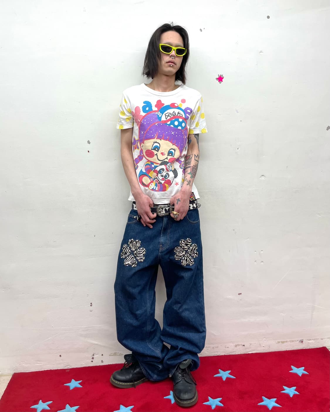 Love Yellow Dot Eye T-shirt  상품이미지6