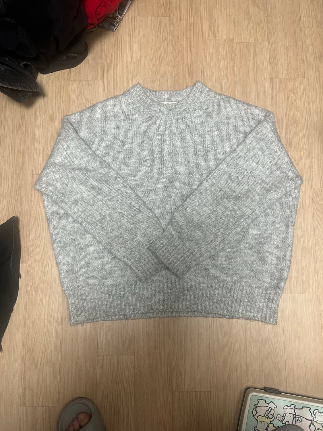 LEIRE 회색 니트 스웨터 M 상품이미지1