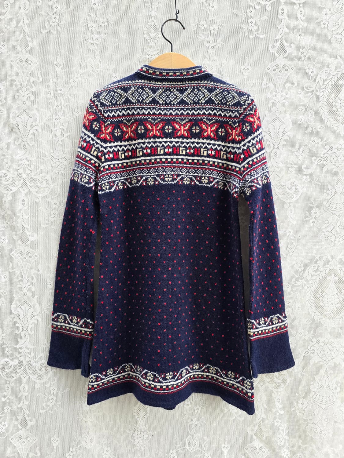 히스테릭 글래머 노르딕 니트 (made in japan) 상품이미지5