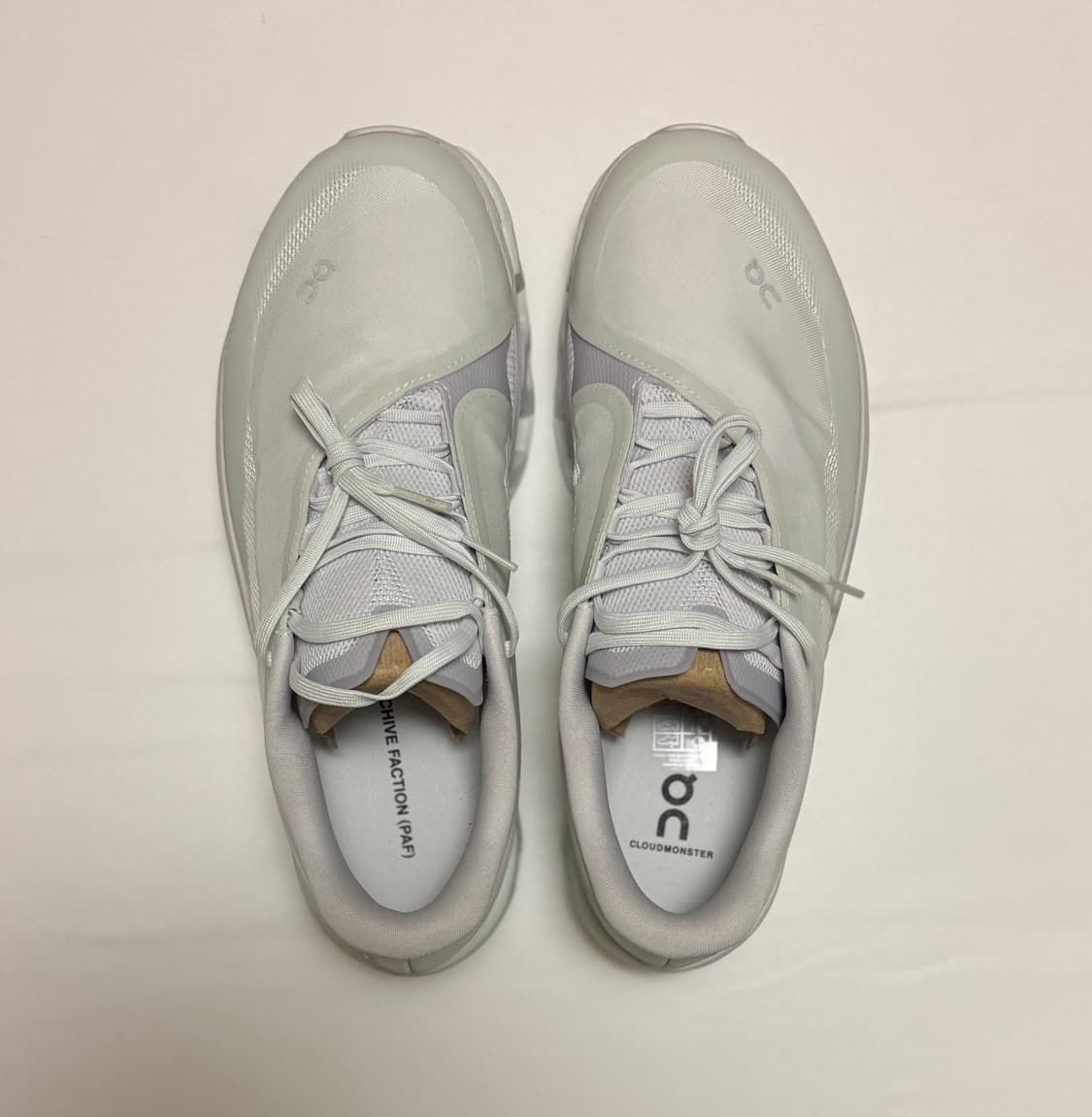 새상품)280 온 파프paf 클라우드 몬스터 2 베이퍼 프로스트 상품이미지1