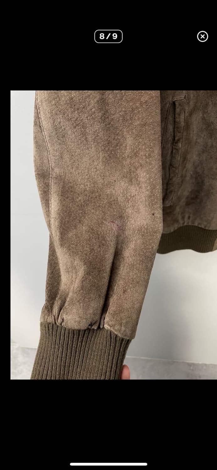 빈티지 트로피 클럽 스웨이드 봄버 자켓 A2791 상품이미지8