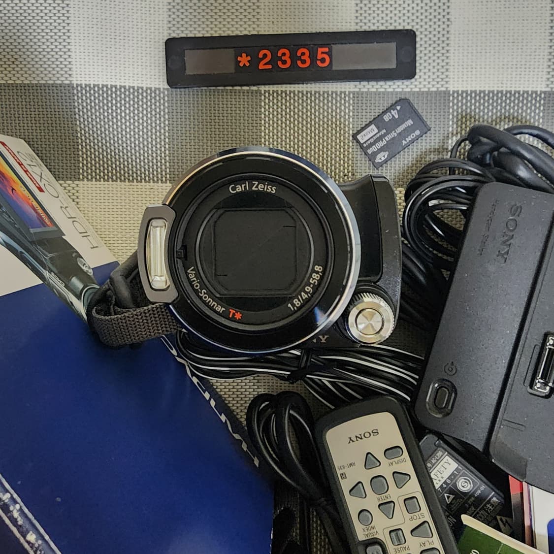 소니 핸디캠 HDR-CX 12 디지털캠코더 박스품 상품이미지2