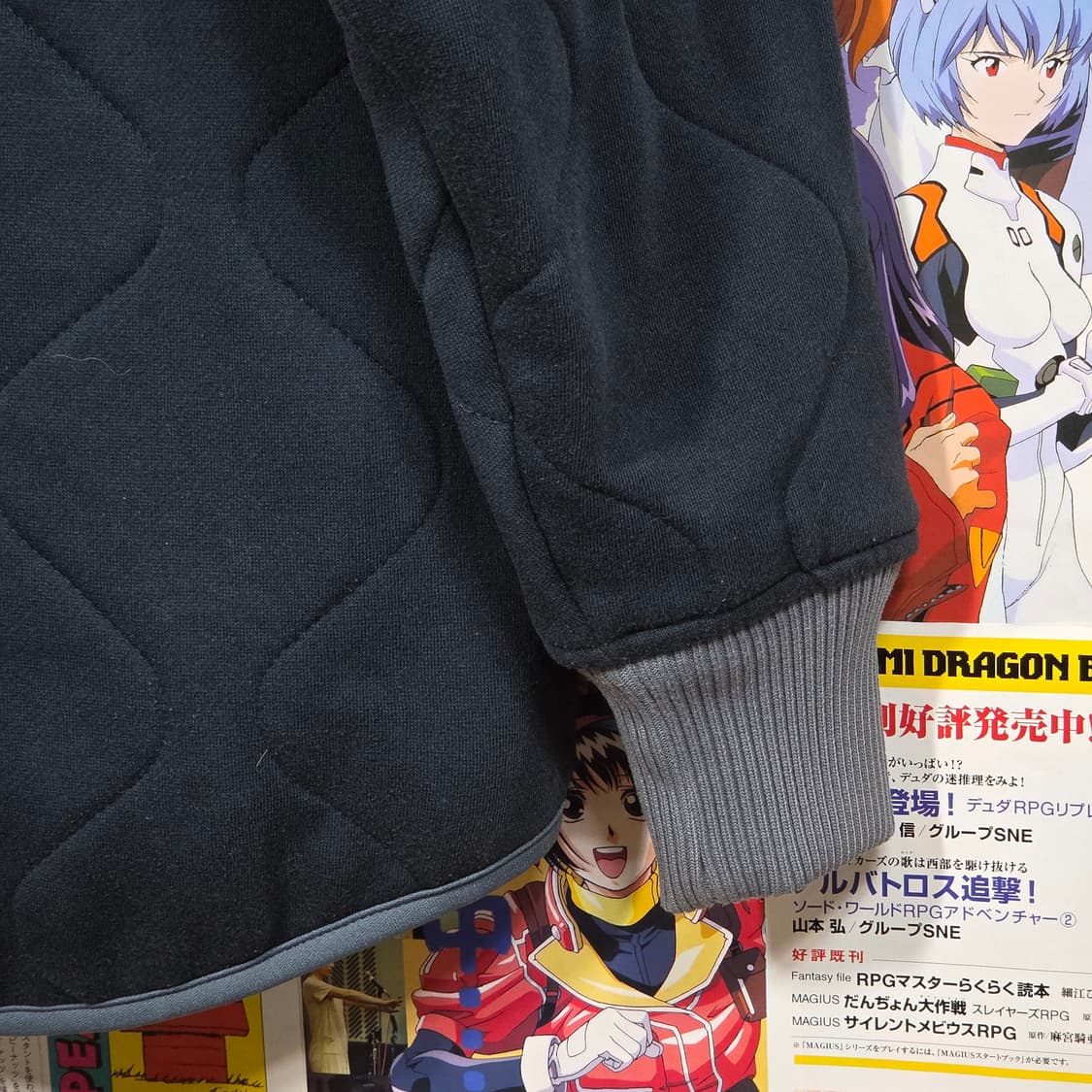 디키즈 JPN 네이비 누빔 코튼 집업 상품이미지8