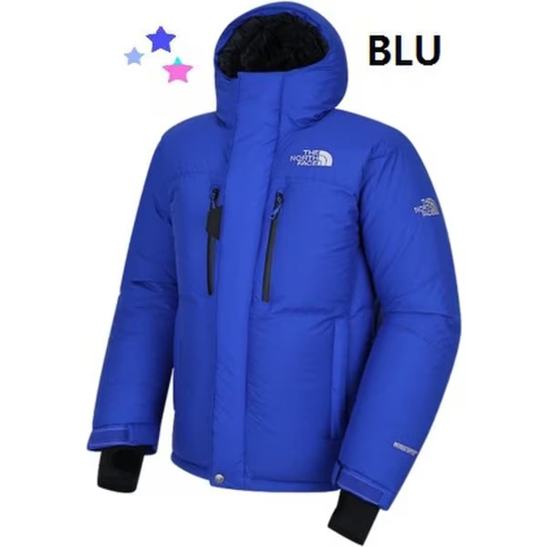 노스페이스 대장급 히말라야 써밋 윈드스토퍼 패딩 파카 블루 2XL 110 상품이미지5