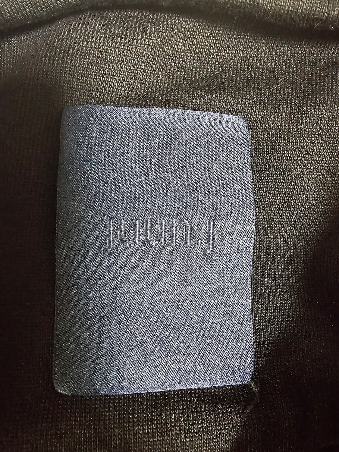 준지 juun.j Symmetry 맨투맨 블랙 L 상품이미지4