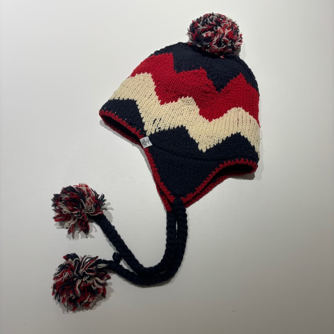 비즈빔 visvim 이어플랩 폼폼 니트 햇 상품이미지2