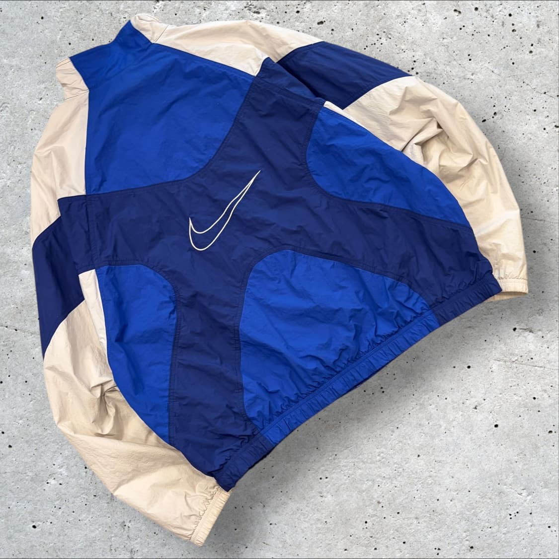 [M] 나이키 리이슈 빅로고 바람막이 블루 / 화이트 B493 상품이미지2