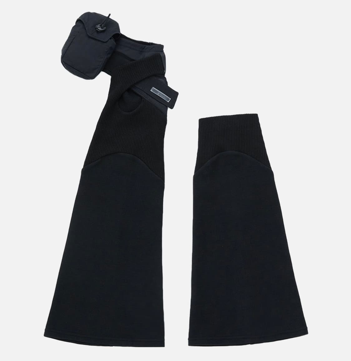 에이시넥틱스 레그워머 블랙 asymmetric leg warmer 상품이미지1