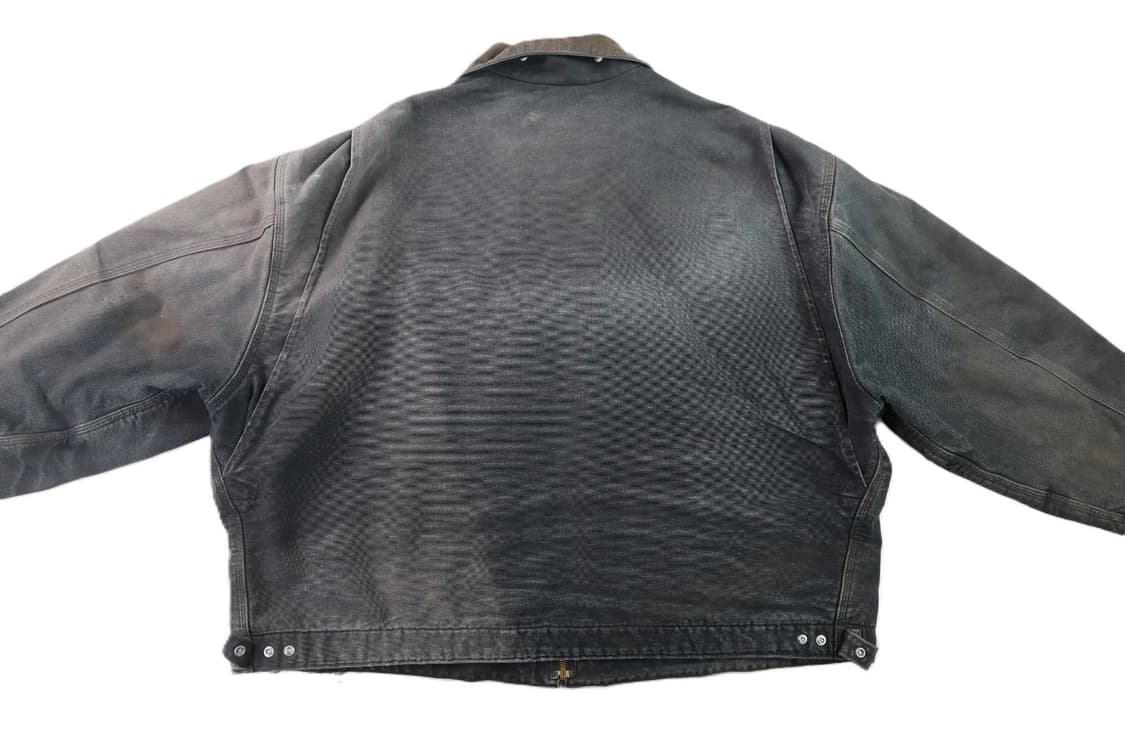 칼하트 디트로이트 캔버스 자켓 블랙 4XL 상품이미지3