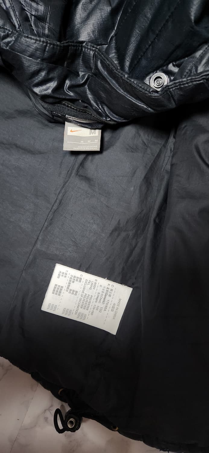 나이키 09-10 스우시 AIG 맨체스터 유나이티드 점퍼 자켓 블랙 상품이미지6