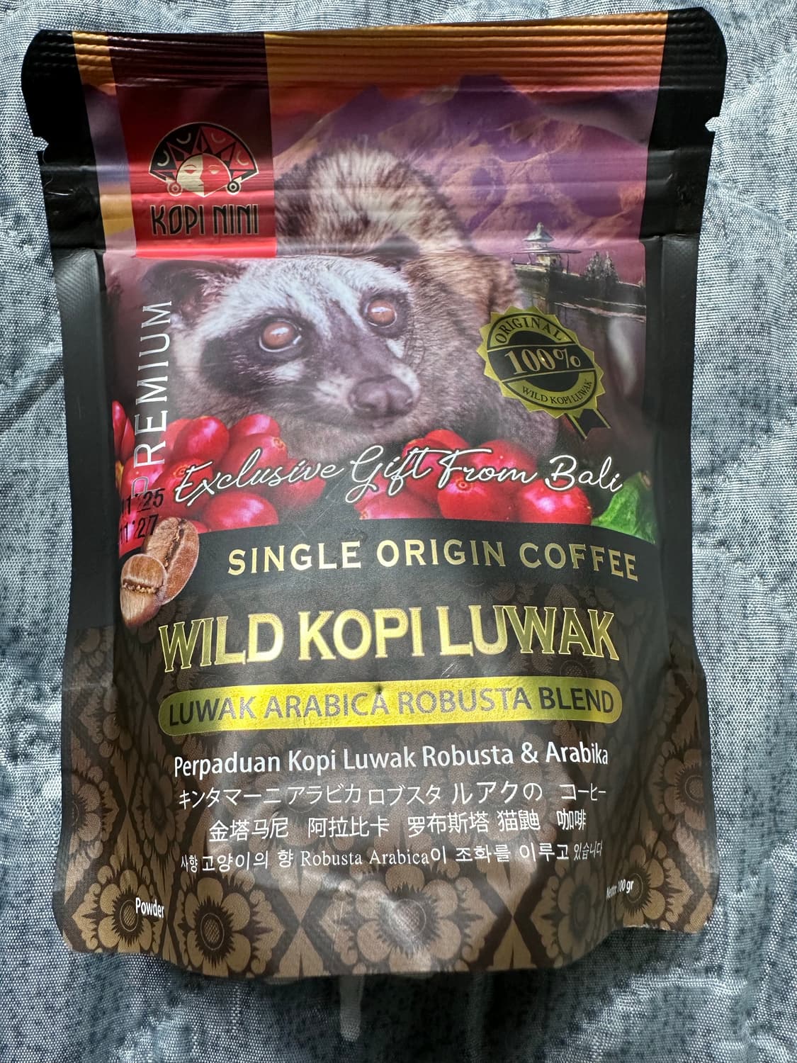 코피니니 루왁커피 아라비카 로부스타 블렌드 상품이미지1