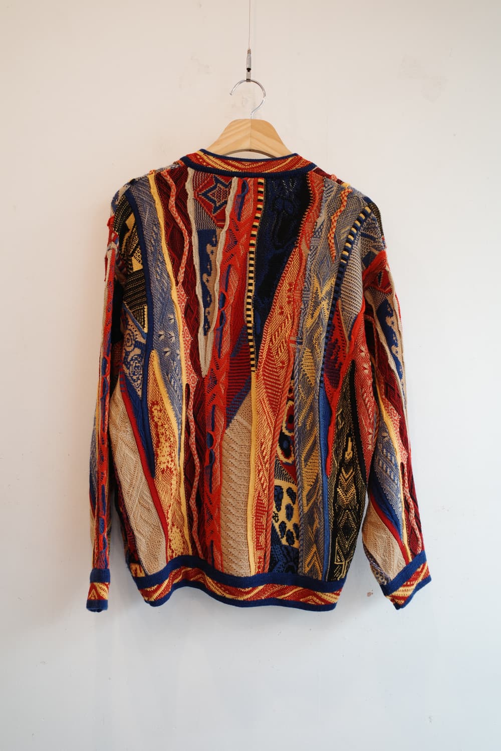 유니크 패턴 울 가디건 (MADE IN AUSTRALIA) 상품이미지7