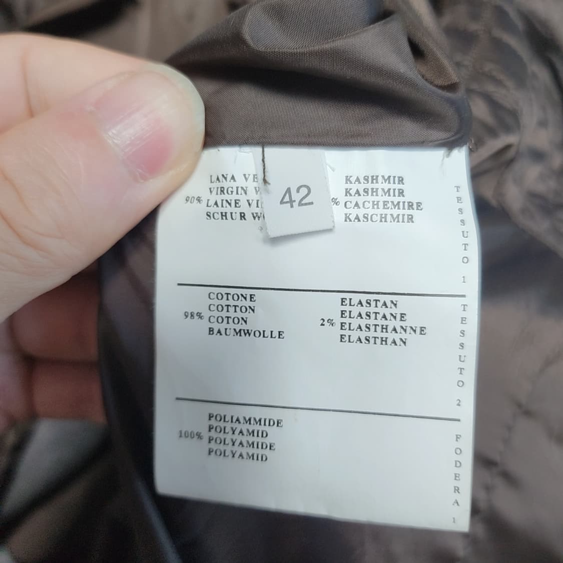브루노말리 캐시미어 코트 42사이즈 상품이미지5