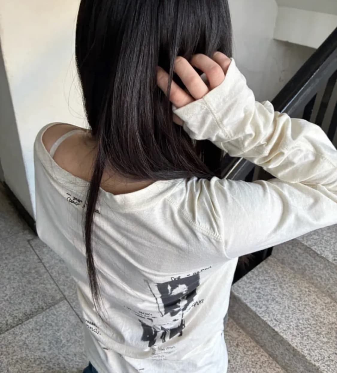 헤일로 Draft Henley Shirt (Aged-cream) 상품이미지4