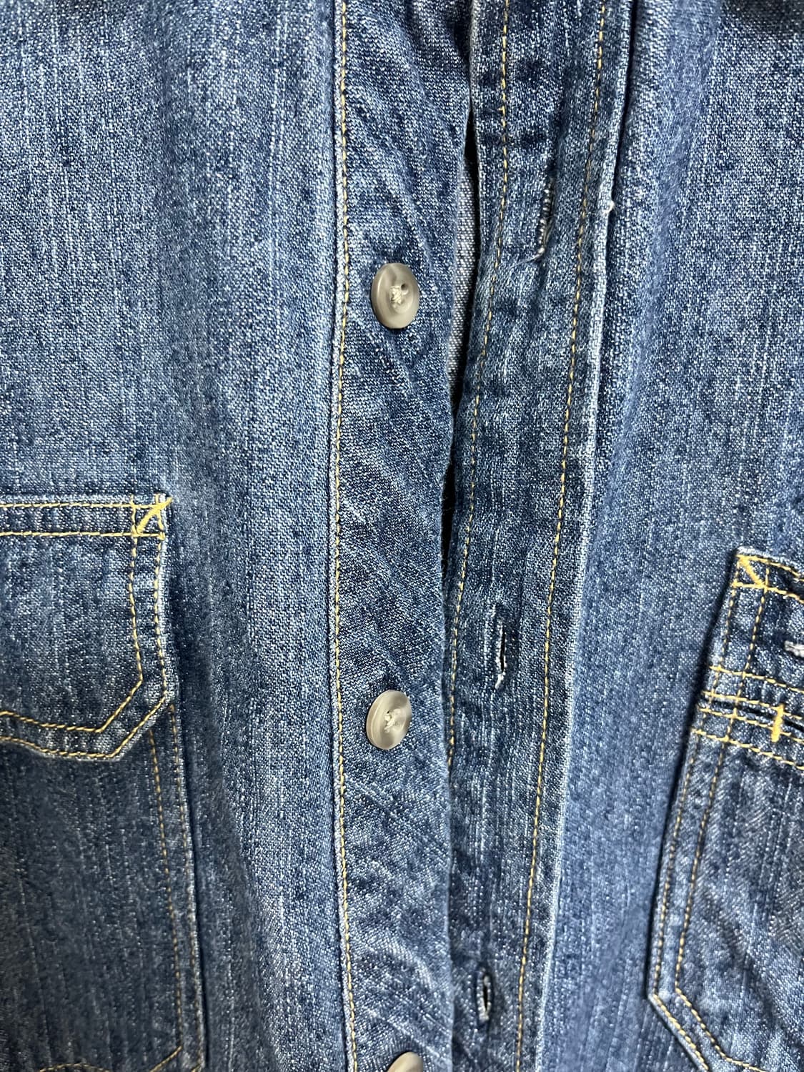 Alpha cubic 데님셔츠 상품이미지2