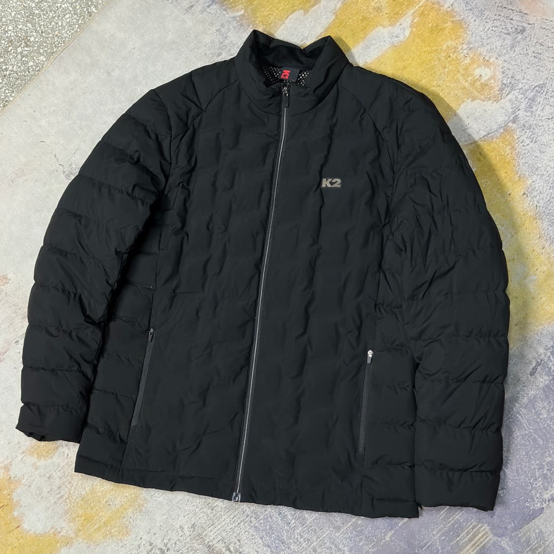 K2 덕다운 블랙 경량패딩 XL 상품이미지1