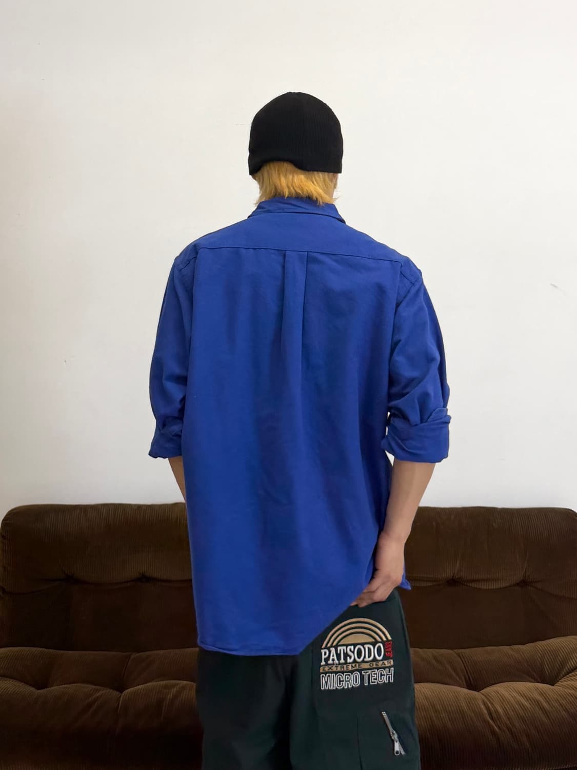 L.L.Bean 빈티지 코튼 워크 셔츠 상품이미지4