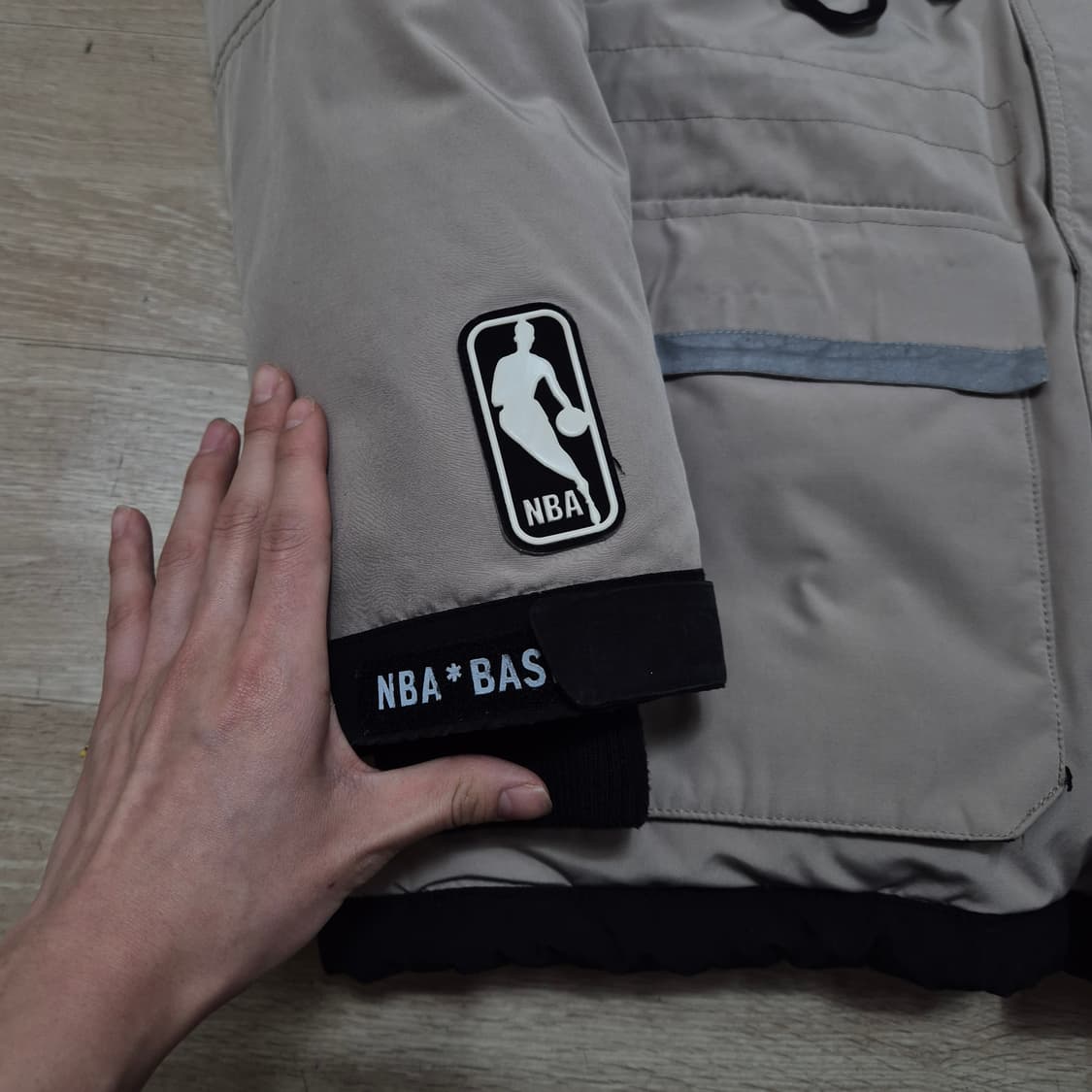 NBA 시카고 불스 사이드포켓 구스다운 후드 패딩 점퍼 L(100) 상품이미지4