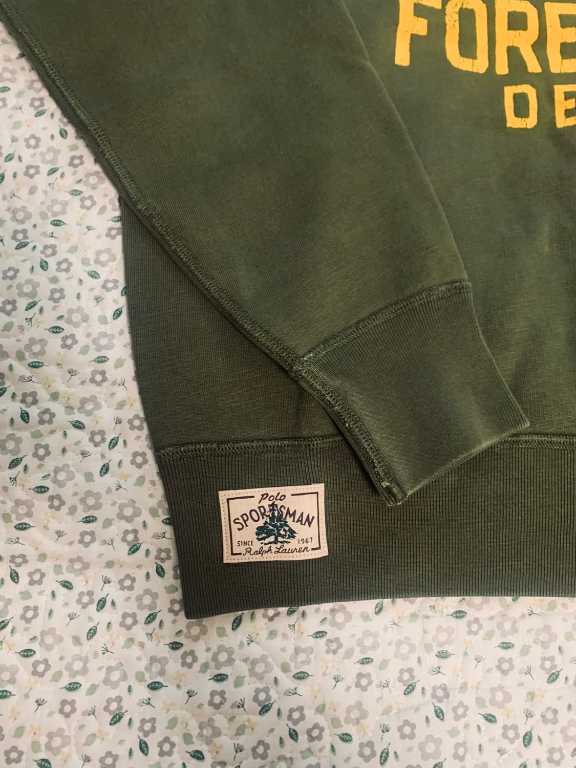 [M] 폴로 랄프로렌 25FW 빈티지핏 플리스 그래픽 스웻셔츠 상품이미지8