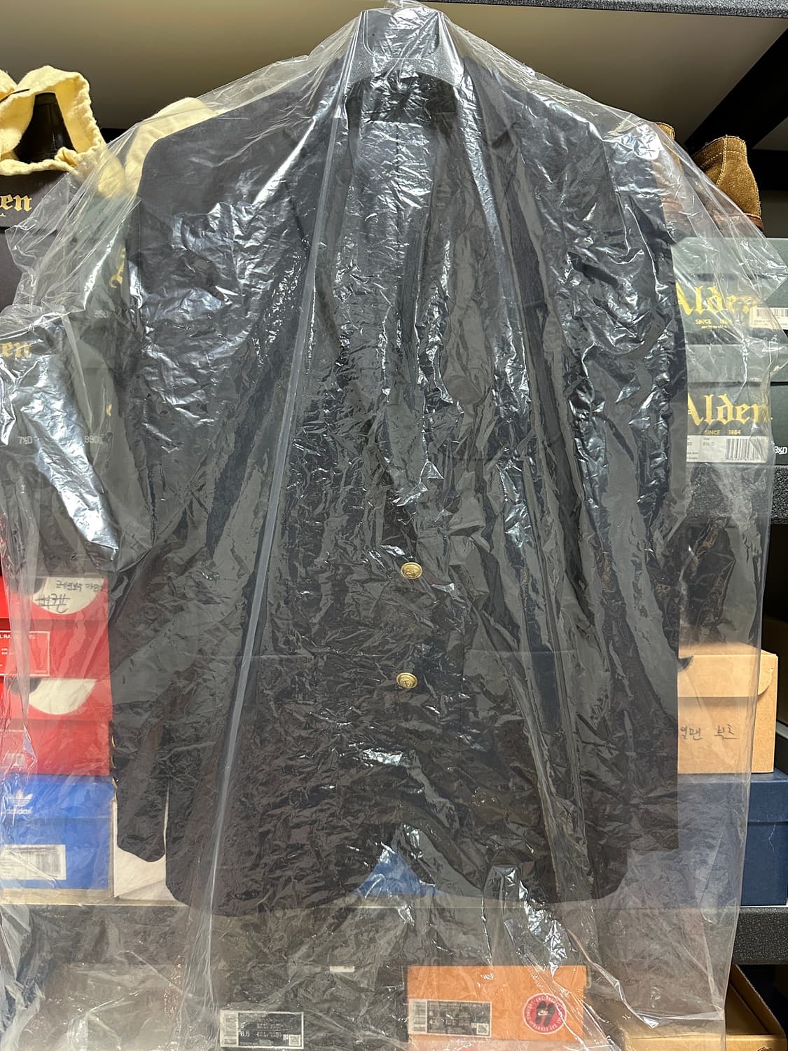 (100)제이크루 로로피아나 원단 금장블레이져 36S 상품이미지8