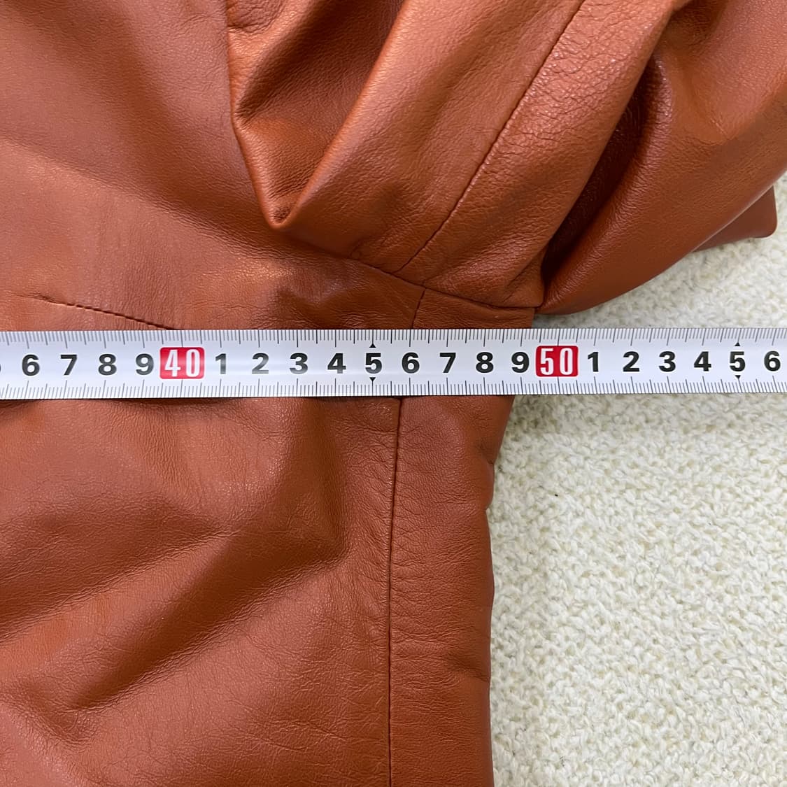 88 마브룬 여성 양가죽 자켓 0409M 상품이미지8