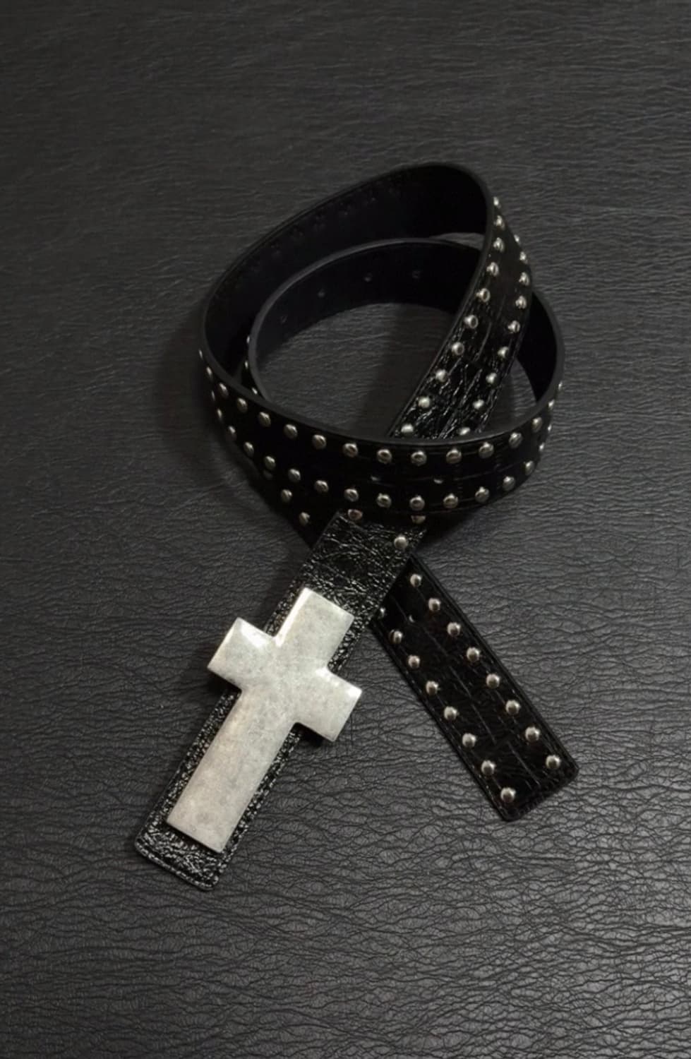 REBEL WAVE Cracked Nail cross belt  상품이미지5