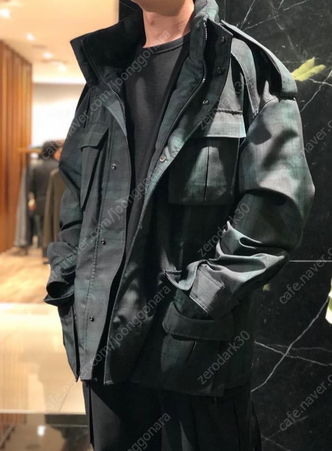 준지체크 자켓46 상품이미지6