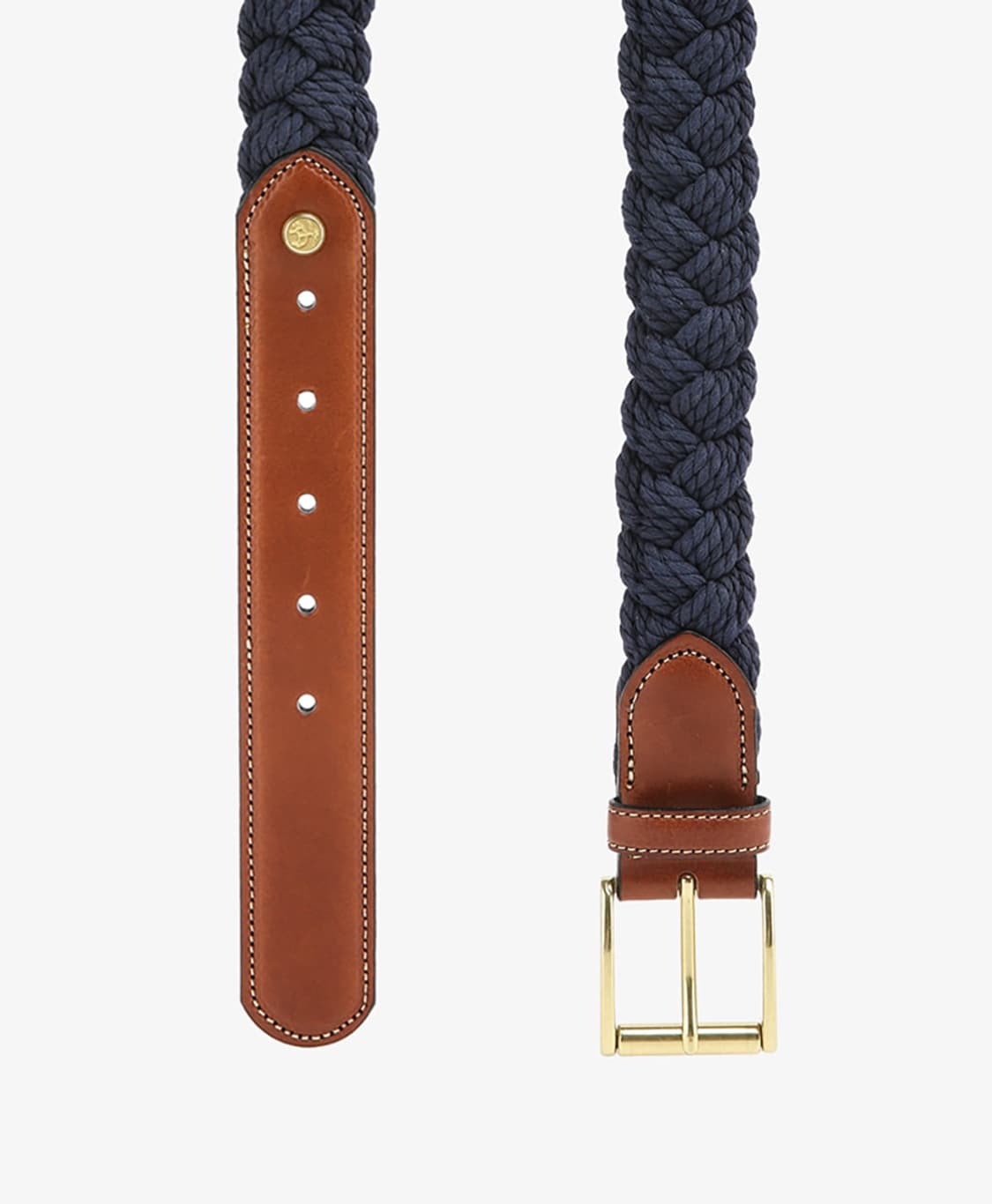 [새상품] 브룩스브라더스 레더 코튼 벨트 상품이미지7