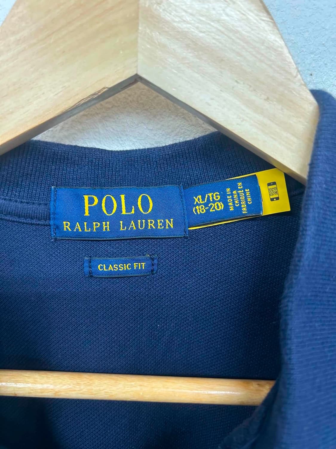 폴로 랄프로렌 현행QR 네이비 pk 반팔 카라티 상품이미지4