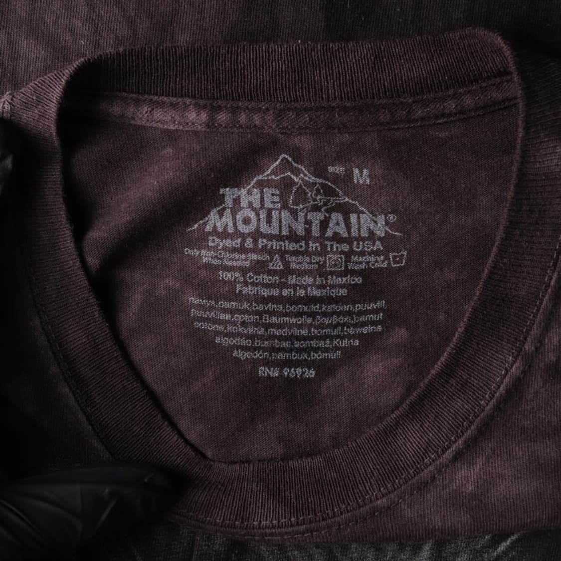 더 마운틴 백호 타이다이 빈티지 티셔츠 M 상품이미지5