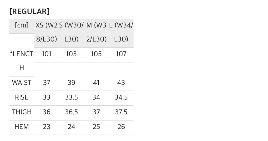 [새상품급] 유스 스트럭처 와이드 데님 팬츠 라이트 그레이 M사이즈 상품이미지3