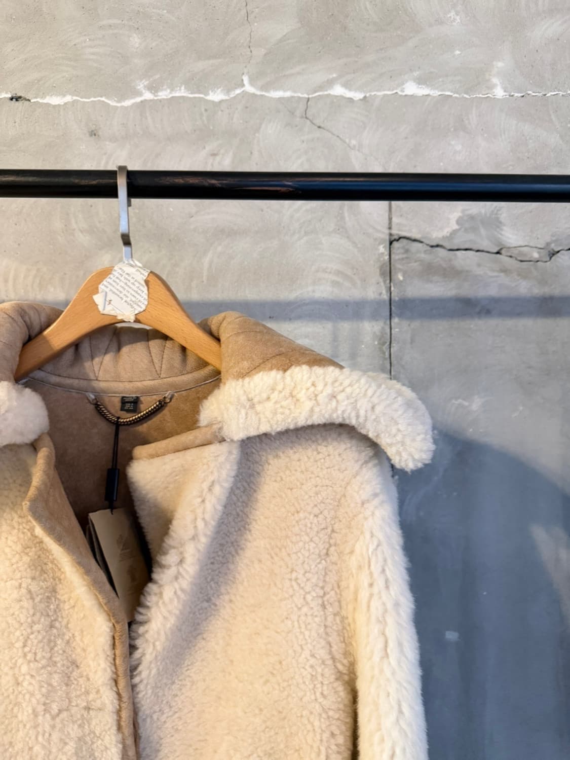 버버리 시어링 코트 여성66-77 상품이미지4