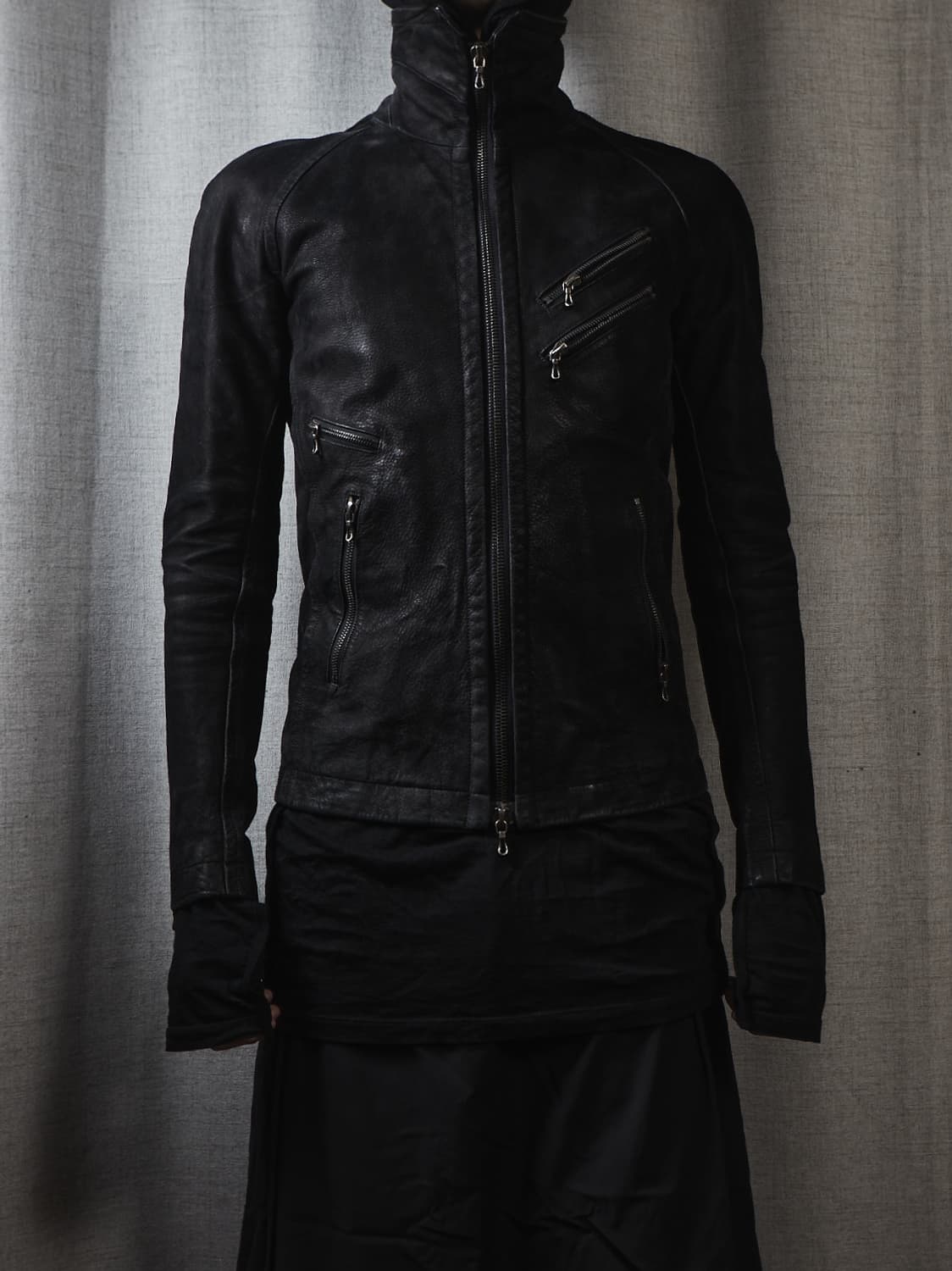 Julius SS 08 레더 자켓 상품이미지7