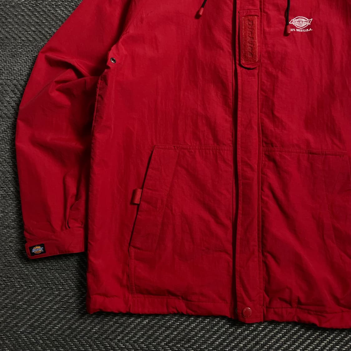 디키즈 USA 올드스쿨 나일론 테크웨어 자켓 레드y 4036 상품이미지3