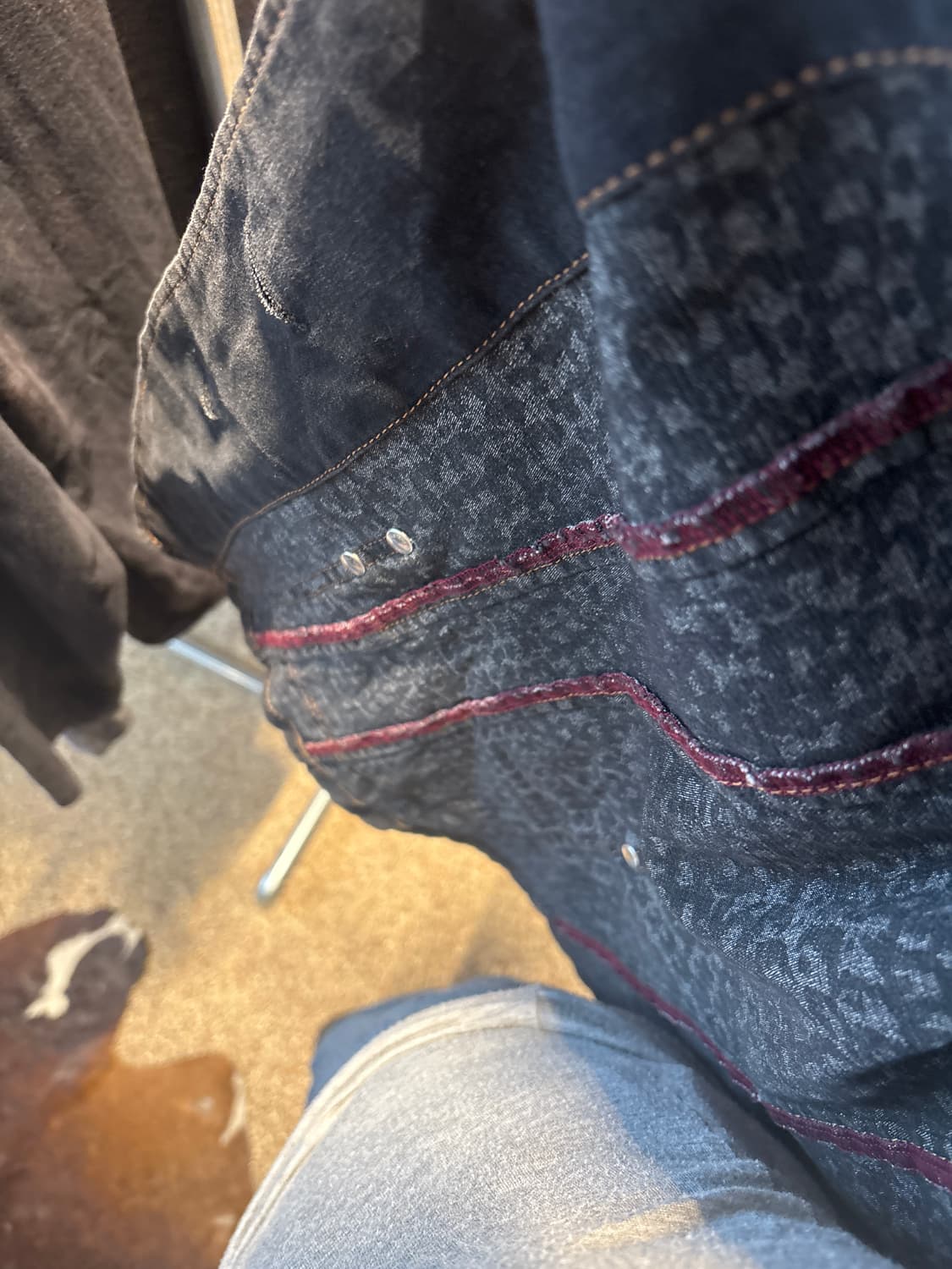 Stitch denim jacket 상품이미지5