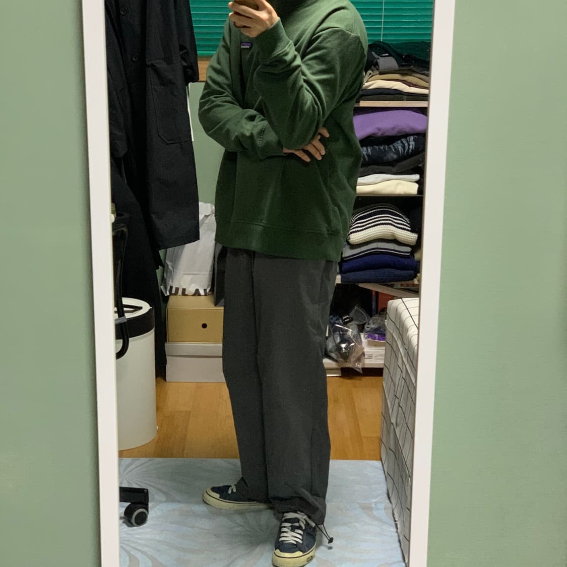 파타고니아 딥그린 맨투맨 상품이미지4