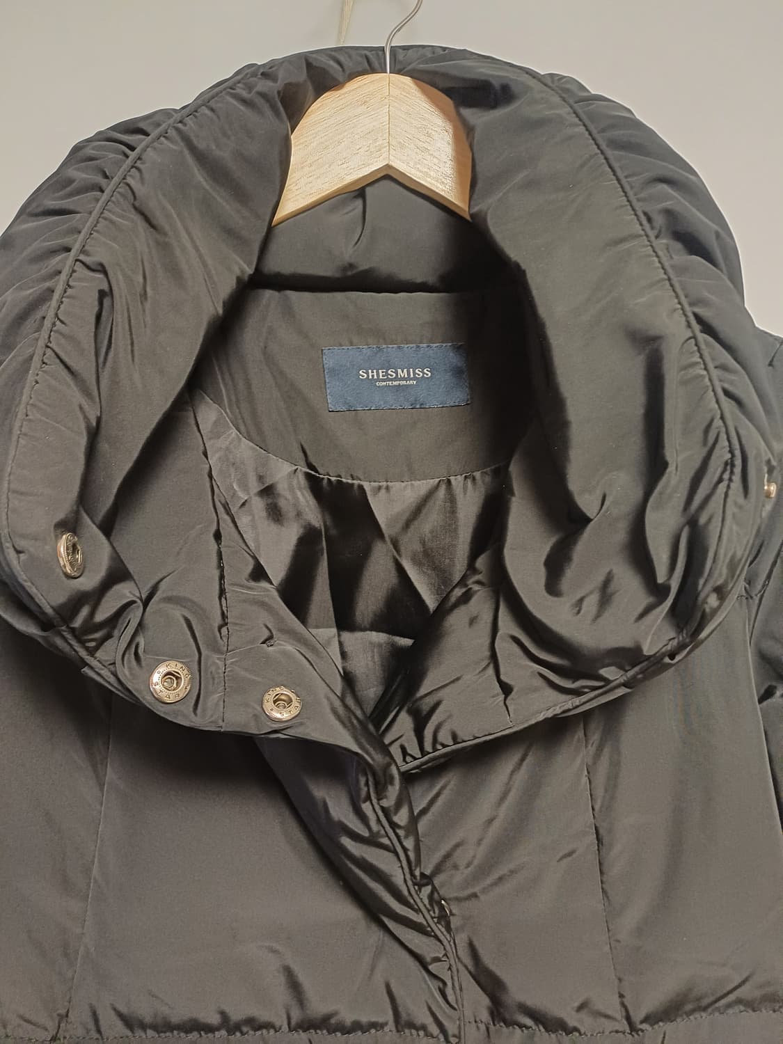 쉬즈미스 롱패딩 55 / 블랙 / 다운80 상품이미지3