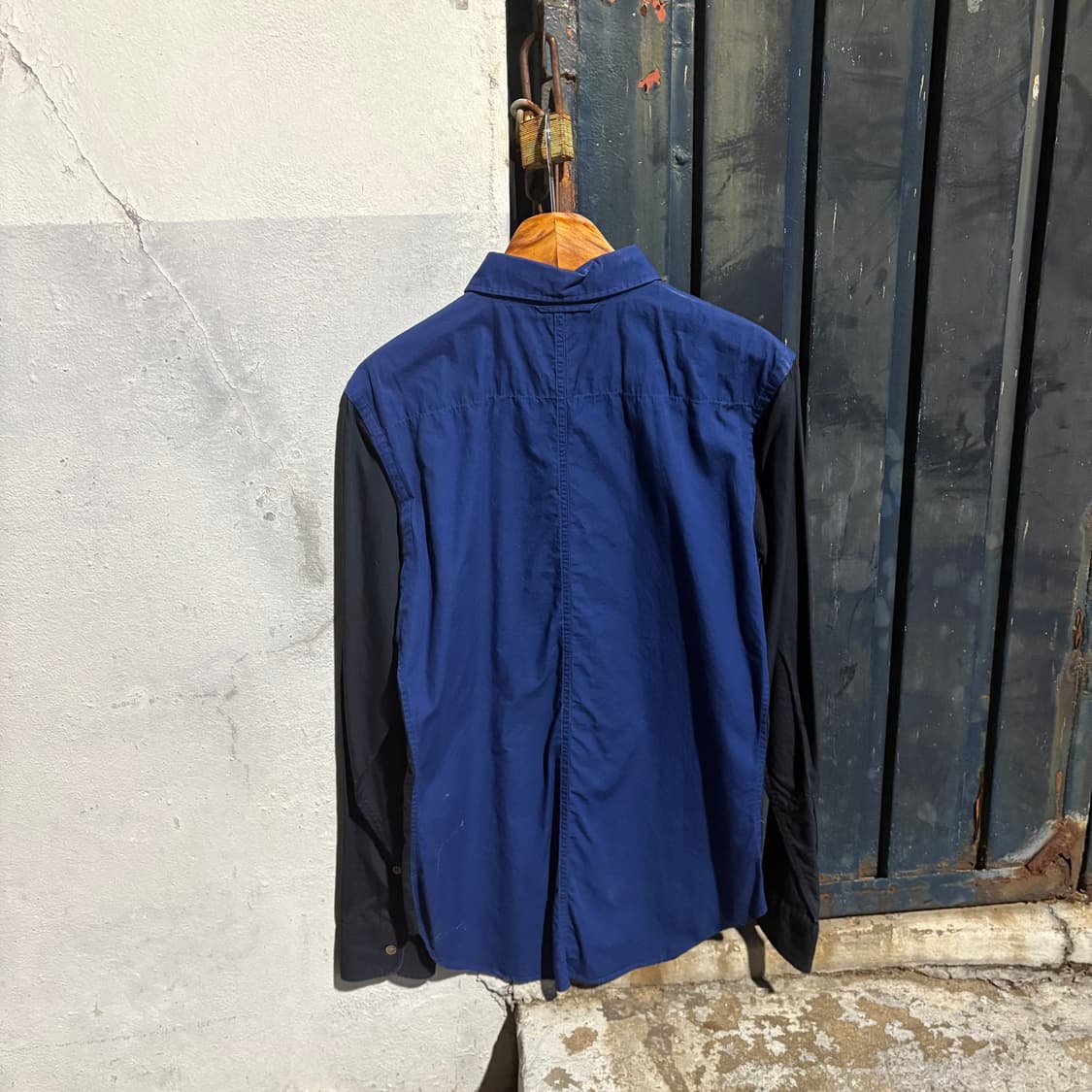 주카 투톤 셔츠 상품이미지4