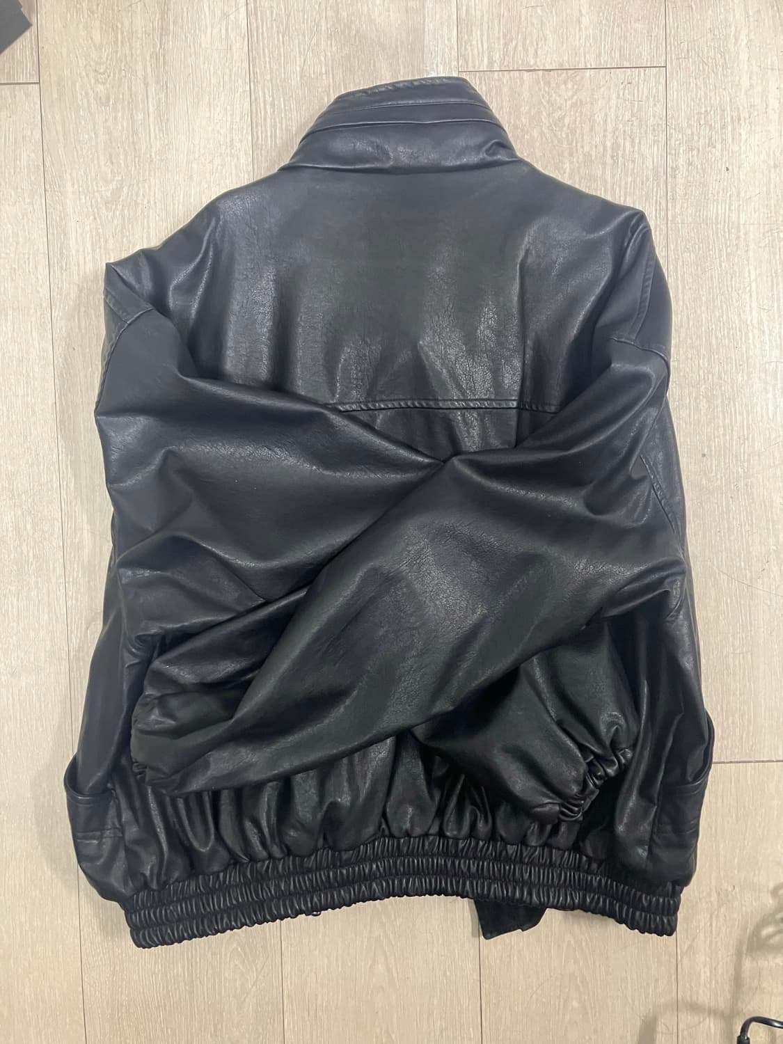 라퍼지스토어 레더 점퍼 L (후드연출가능) 상품이미지2