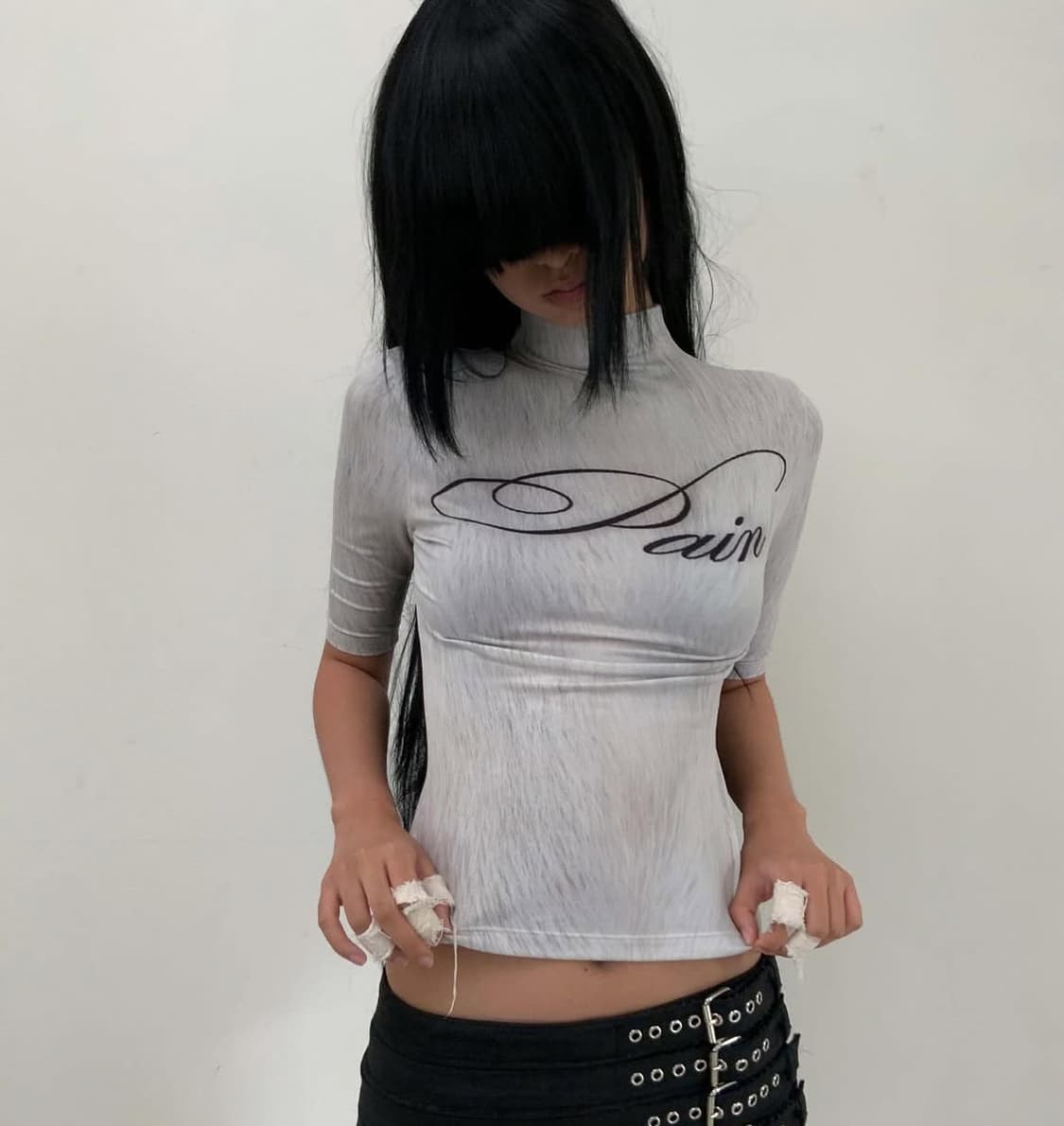 bonnae pain mock neck top (ivory) 상품이미지1