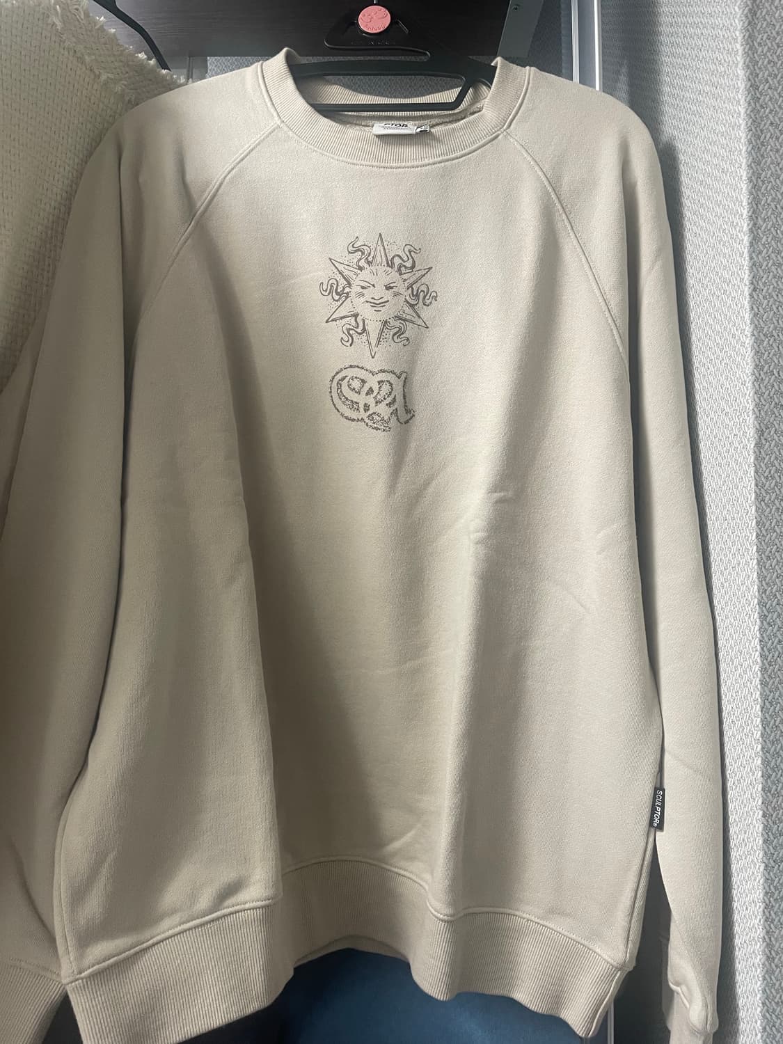 스컬프터 symbol logo sweatshirt L 상품이미지5