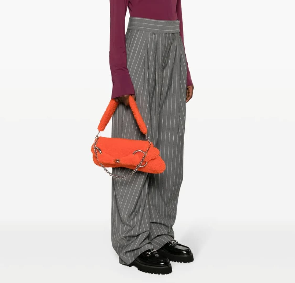 RARE 구찌 홀스빗 시어링 체인 숄더백 한정판 상품이미지4