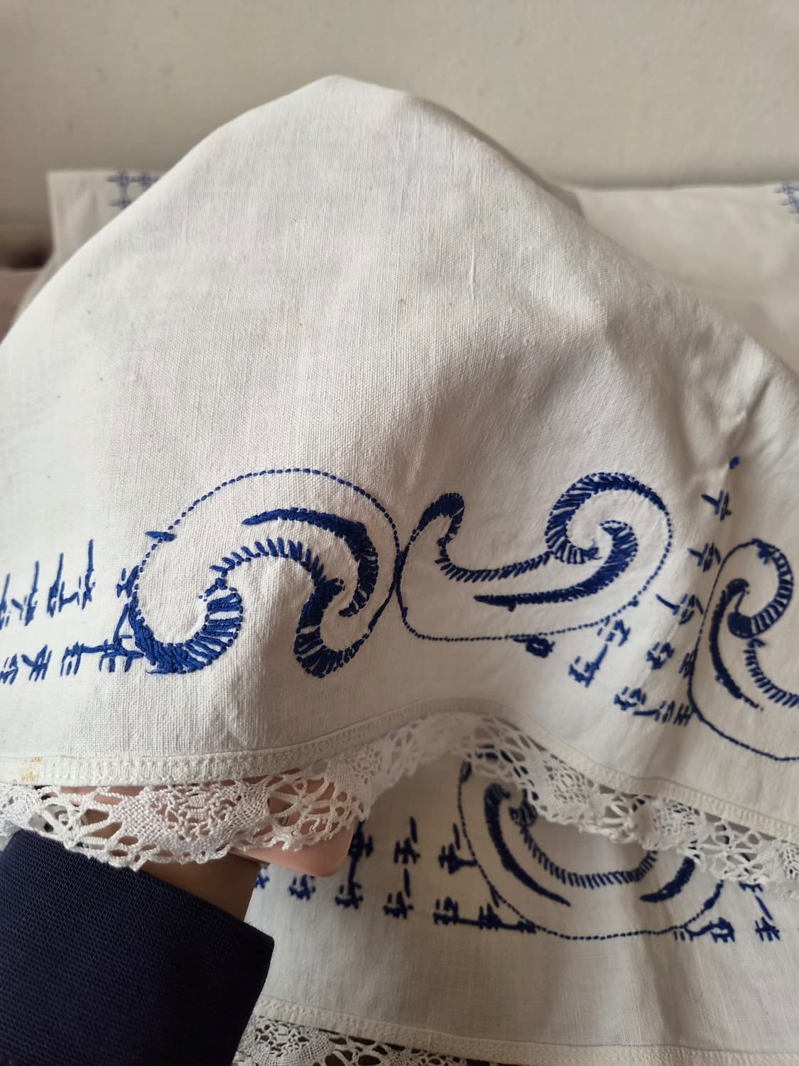 유럽수입 자수 테이블러너 소파커버 상품이미지4